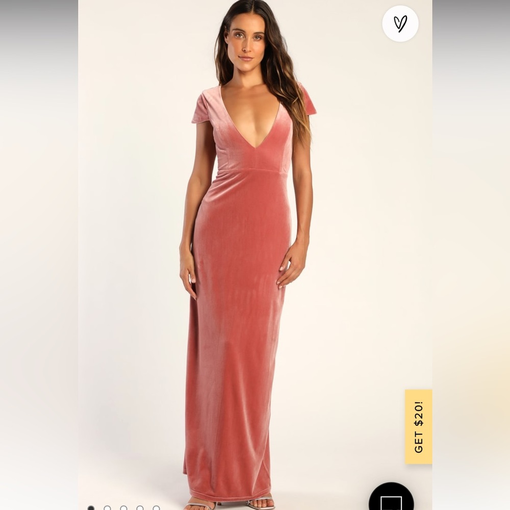 Dusty Rose Maxi Dreas